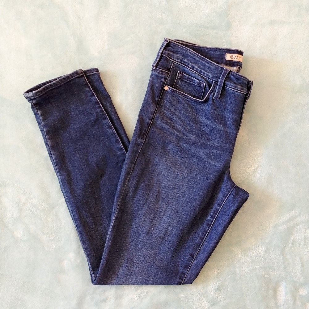 NWOT Athleta Hi-Rise Skinny Jeans Sz 6 or 28 W - Picture 5 of 8